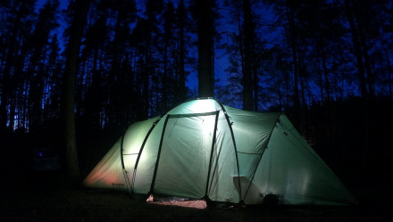 BASE 4 палатка Talberg, зелёный