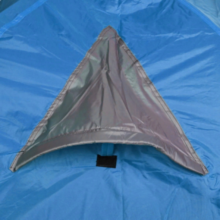 Палатка &quot;Тривор-3&quot; двухслойная, алюминиевый каркас, синяя