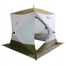 Палатка КУБ 2 (однослойная), 1,5x1,5 м, PU 2000, оливково-белый